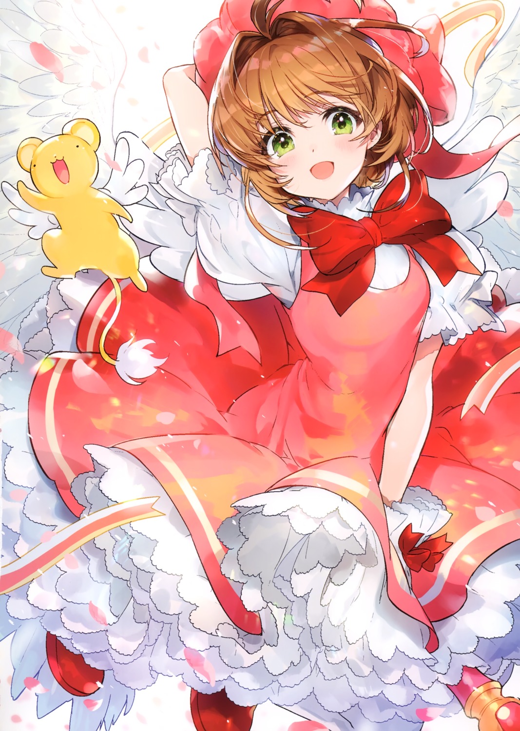 mika pikazo card captor sakura kerberos kinomoto sakura dress